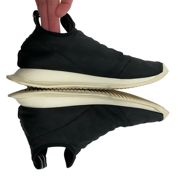 Rick Owens DRKSHDW Slip On Sneakers Shoes Mens Size 6.5 Black Hexagram Runners - Picture 8 of 12